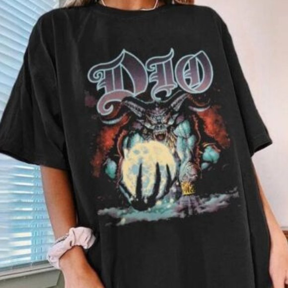 Gildan Other - The Last In Line Tour Shirt Music 1984 Vintage T Shirt